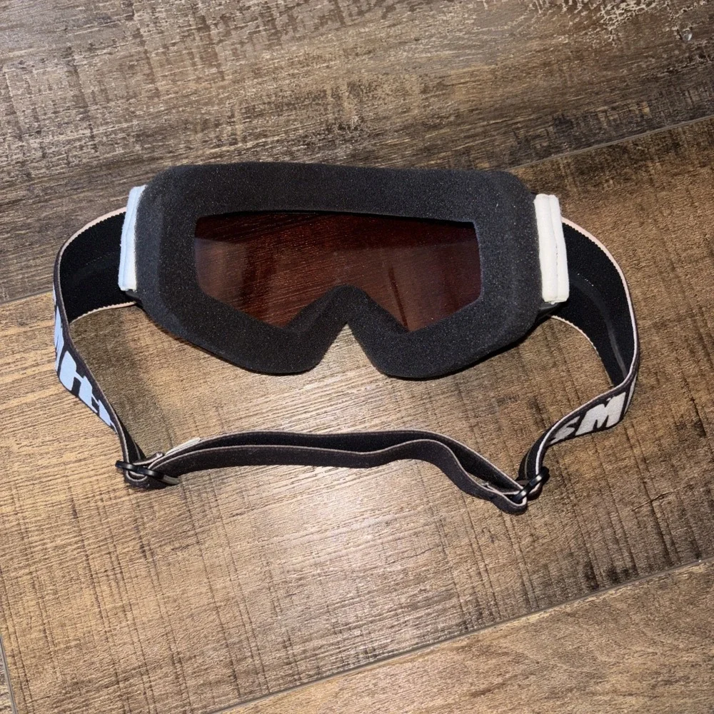 Smith Optics Daredevil Ski Goggles Black Frame Orange Tinted Lens UV Adj